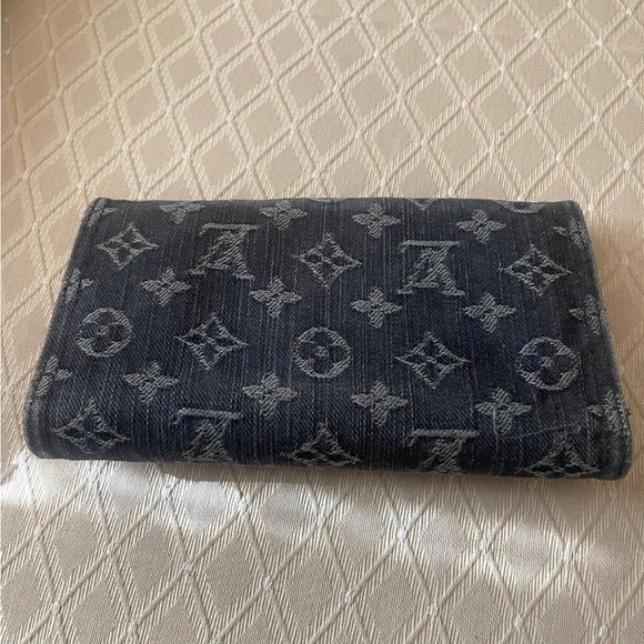 Black denim Amelia wallet #th0048 - Picture 2 of 12